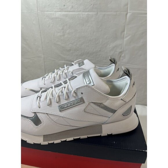 Reebok Classic Leather Ree Dux 'White Grey' FV3539 Woman’s Size 10 New - Picture 11 of 12